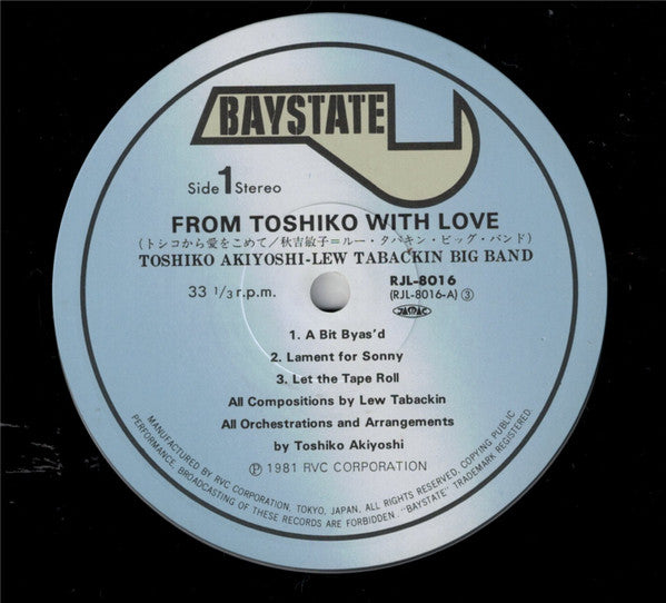 Toshiko Akiyoshi-Lew Tabackin Big Band - From Toshiko With Love (Vi...