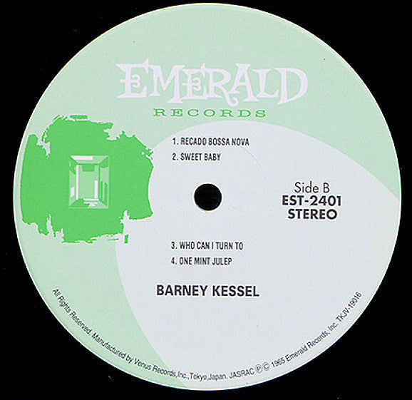 Barney Kessel - On Fire (Vinyl, LP, Album, Limited Edition, Stereo) Very Good (VG) / Very Good (VG)