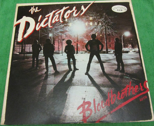 The Dictators - Bloodbrothers (Vinyl, LP, Album, Promo) Near Mint (NM or M-) / Very Good Plus (VG+)
