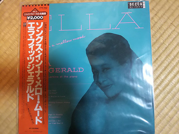 Ella Fitzgerald - Ella - Songs In A Mellow Mood (Vinyl, LP, Album, Reissue, Mono) Very Good Plus (VG+) / Very Good Plus (VG+)