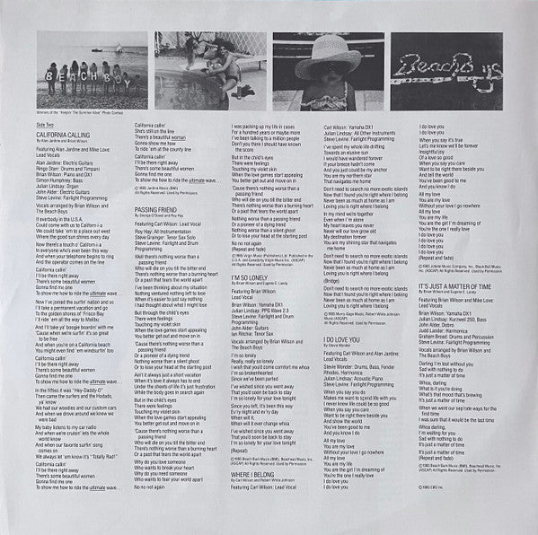 The Beach Boys - The Beach Boys = ザ・ビーチ・ボーイズ (Vinyl, LP, Album)