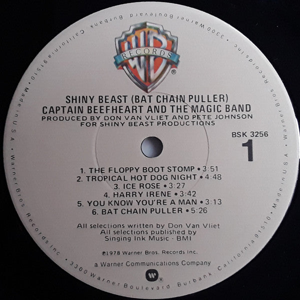Captain Beefheart - Shiny Beast (Bat Chain Puller) (Vinyl, LP, Album) Very Good (VG) / Very Good Plus (VG+)