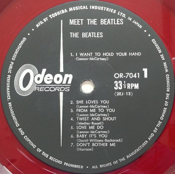 The Beatles - Meet The Beatles! (Vinyl, LP, Album, Reissue, Mono)