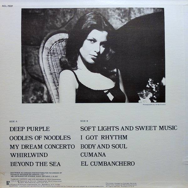 Percy Faith & His Orchestra - Soft Lights And Sweet Music (Vinyl, LP, Album, Reissue) Near Mint (NM or M-) / Very Good Plus (VG+)