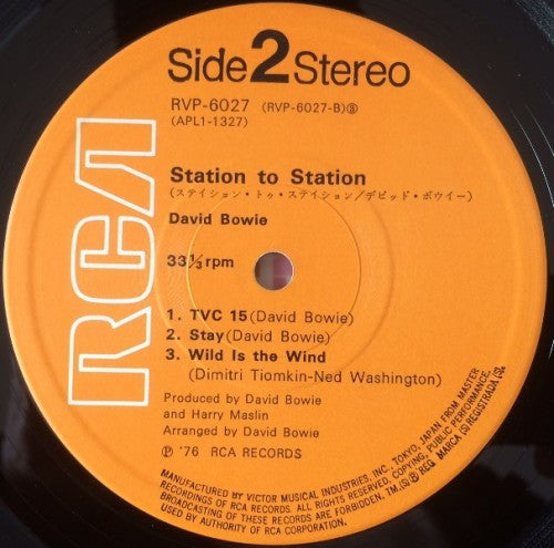David Bowie - Station To Station (Vinyl, LP, Album, Reissue, Stereo) Very Good Plus (VG+) / Very Good Plus (VG+)