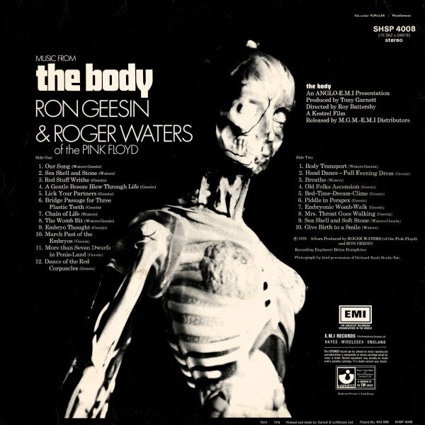 Ron Geesin - Music From The Body (Vinyl, LP, Album, Reissue) Very Good (VG) / Very Good (VG)