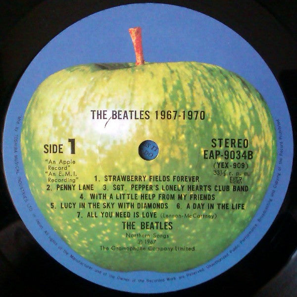 The Beatles - 1967-1970 (2xVinyl, LP, Compilation, Reissue) Very Good Plus (VG+) / Very Good Plus (VG+)