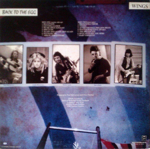 Wings (2) - Back To The Egg (Vinyl, Album, LP)