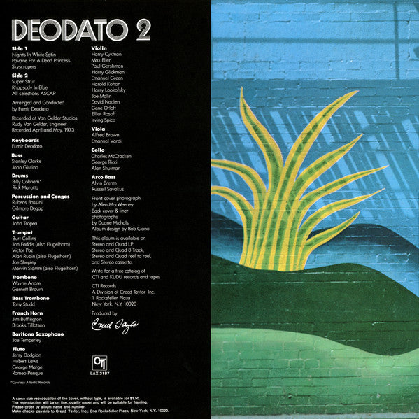 Eumir Deodato - Deodato 2 (Vinyl, LP, Album, Limited Edition, Reiss...