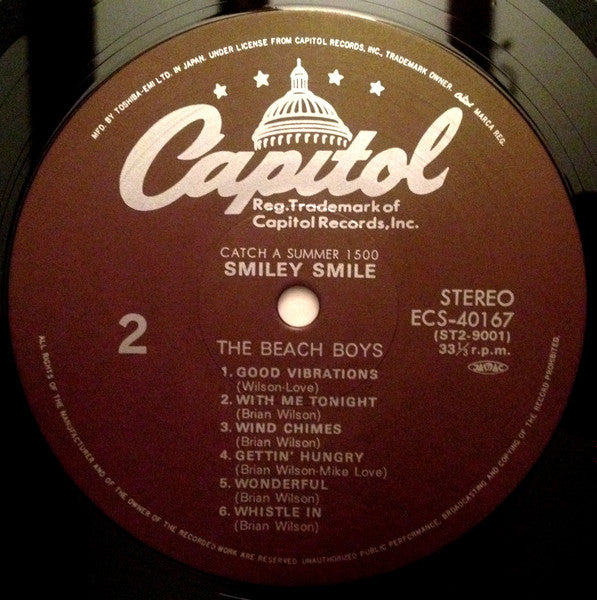The Beach Boys - Smiley Smile (Vinyl, LP, Album, Reissue, Stereo) Near Mint (NM or M-) / Good Plus (G+)