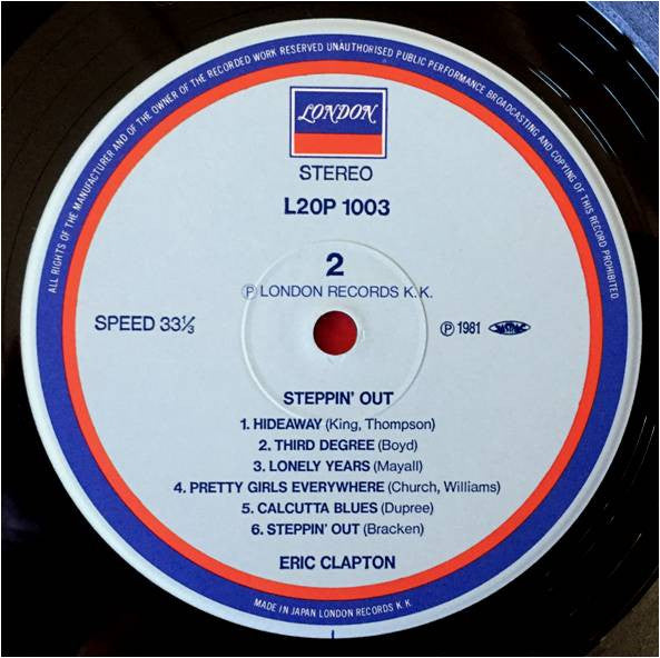 Eric Clapton - Steppin' Out (Vinyl, LP, Compilation)