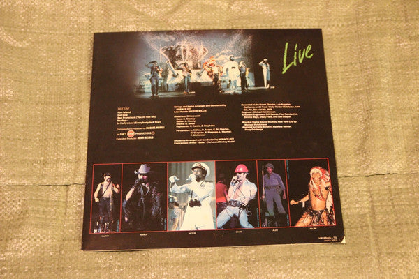 Village People - Live And Sleazy (Vinyl, LP, Album)