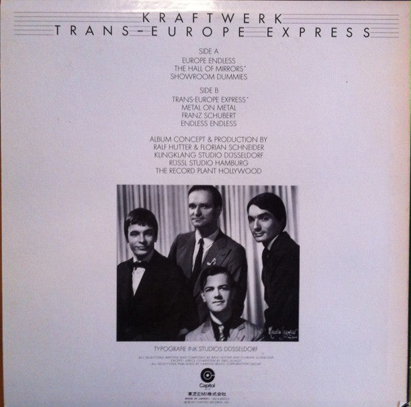 Kraftwerk - Trans-Europe Express (Vinyl, LP, Album, Promo, Stereo) Very Good Plus (VG+) / Very Good (VG)