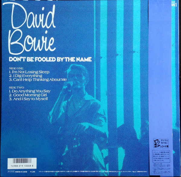 David Bowie - Don't Be Fooled By The Name (Vinyl, 12", 33 ⅓ RPM, Compilation, Mono) Very Good Plus (VG+) / Very Good Plus (VG+)