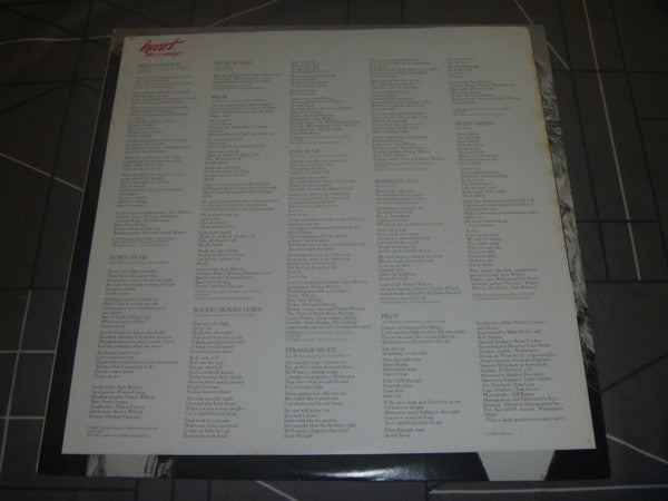 Heart - Bebe Le Strange (Vinyl, LP, Album, Stereo)