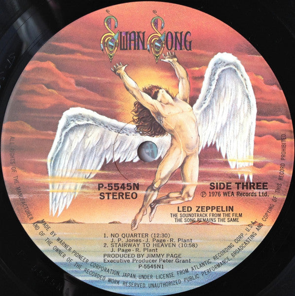 Led Zeppelin - The Soundtrack From The Film The Song Remains The Sa...