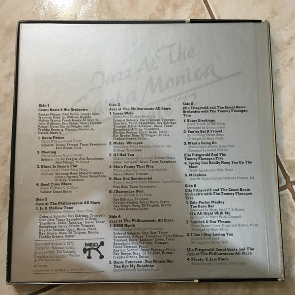 Various - Jazz At The Santa Monica Civic '72 (Vinyl, Box Set, LP, A...