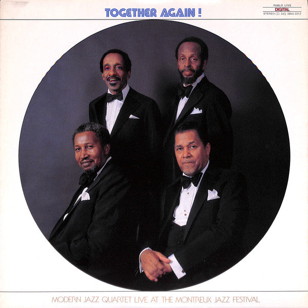 The Modern Jazz Quartet - Together Again! Live At The Montreux Jazz Festival '82 (Vinyl, LP, Album) Very Good Plus (VG+) / Very Good Plus (VG+)