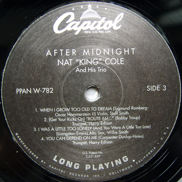 The Nat King Cole Trio - After Midnight - Complete Session (2xVinyl, LP, Reissue, Remastered, Mono) Near Mint (NM or M-) / Near Mint (NM or M-)