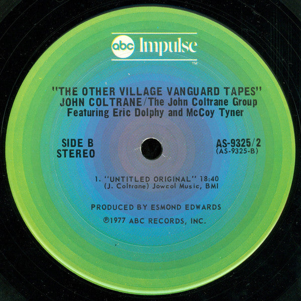 John Coltrane - The Other Village Vanguard Tapes (Vinyl, LP, Album,...