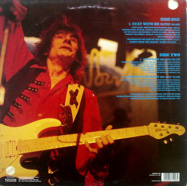 Ron Wood - Stay With Me (Vinyl, 12", 45 RPM, Maxi-Single) Very Good Plus (VG+) / Very Good (VG)