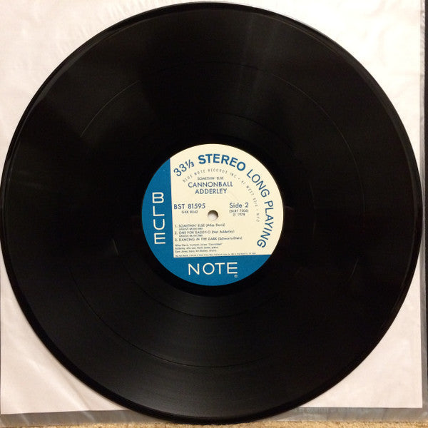 Cannonball Adderley - Somethin' Else (Vinyl, LP, Album, Limited Edition, Reissue, Stereo) Near Mint (NM or M-) / Very Good Plus (VG+)