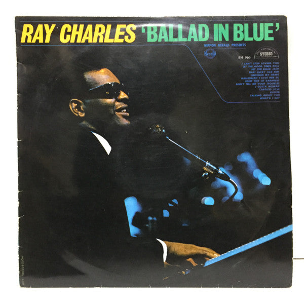 Ray Charles - Ballad In Blue (Vinyl, LP, Compilation, Stereo) Very Good Plus (VG+) / Very Good Plus (VG+)