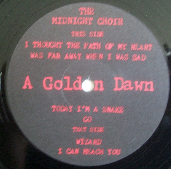 The Midnight Choir - Gideon Turtle And The Midnight Choir EP (Vinyl, 12", 45 RPM, EP) Very Good Plus (VG+) / Very Good Plus (VG+)