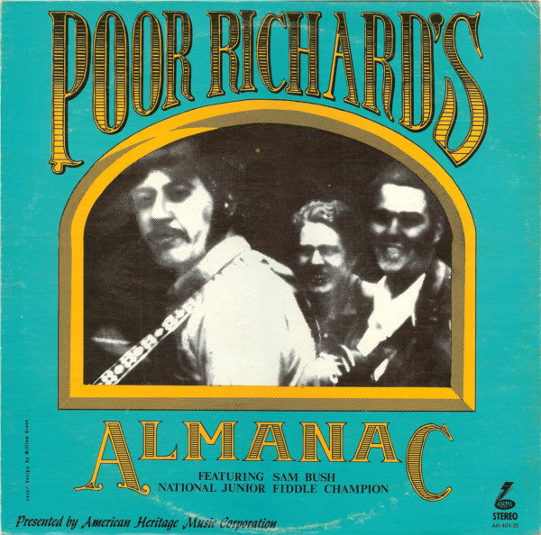 Poor Richard's Almanac - Poor Richard's Almanac (Vinyl, LP, Album) Very Good (VG) / Good Plus (G+)