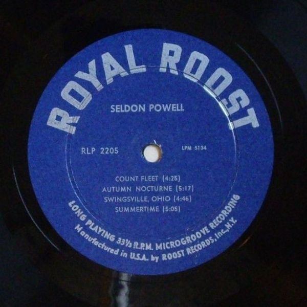 Seldon Powell - Seldon Powell Plays (Vinyl, LP, Album, Mono) Very Good (VG) / Good Plus (G+)