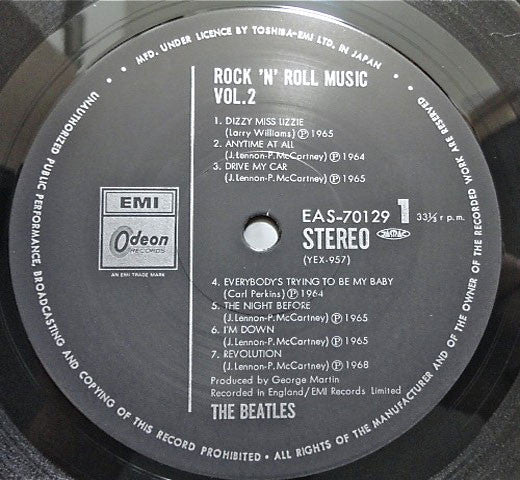 The Beatles - Rock 'N' Roll Music, Volume 2 (Vinyl, LP, Compilation)