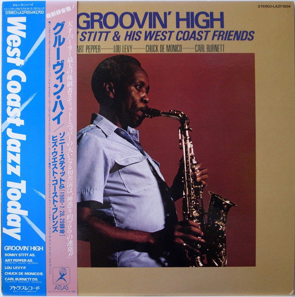 Sonny Stitt & His West Coast Friends - Groovin' High (Vinyl, LP)