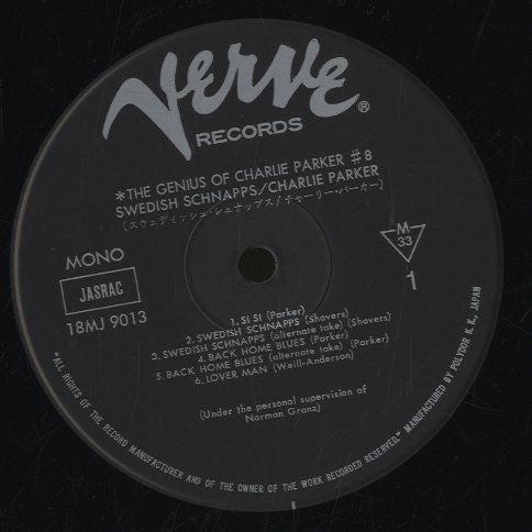 Charlie Parker And His Orchestra - Swedish Schnapps (Vinyl, LP, Alb...