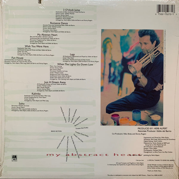 Herb Alpert - My Abstract Heart (Vinyl, LP, Album) Very Good Plus (VG+) / Very Good (VG)