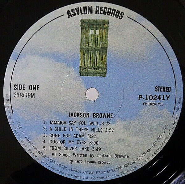 Jackson Browne - Jackson Browne (Vinyl, LP, Album, Reissue, Stereo)