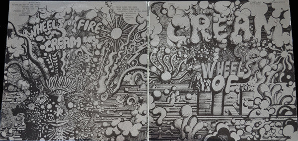 Cream (2) - Wheels Of Fire (Vinyl, LP, Reissue, Album)