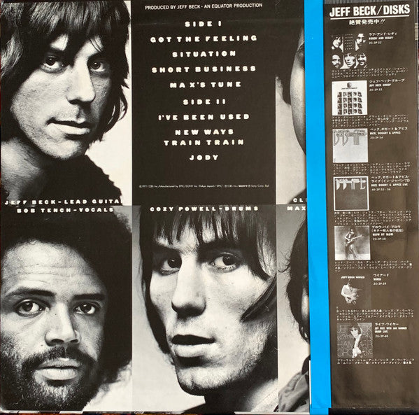 Jeff Beck Group - Rough And Ready (Vinyl, LP, Album, Reissue) Very Good Plus (VG+) / Good Plus (G+)