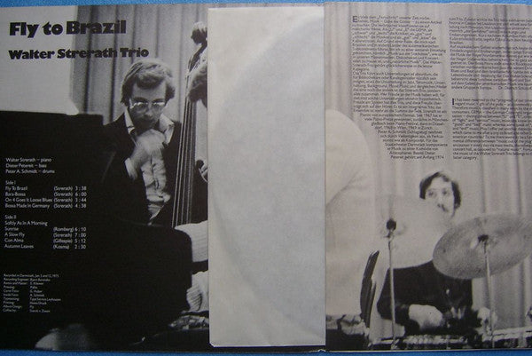 Walter Strerath Trio - Fly To Brazil (Vinyl, LP, Album) Very Good Plus (VG+) / Near Mint (NM or M-)