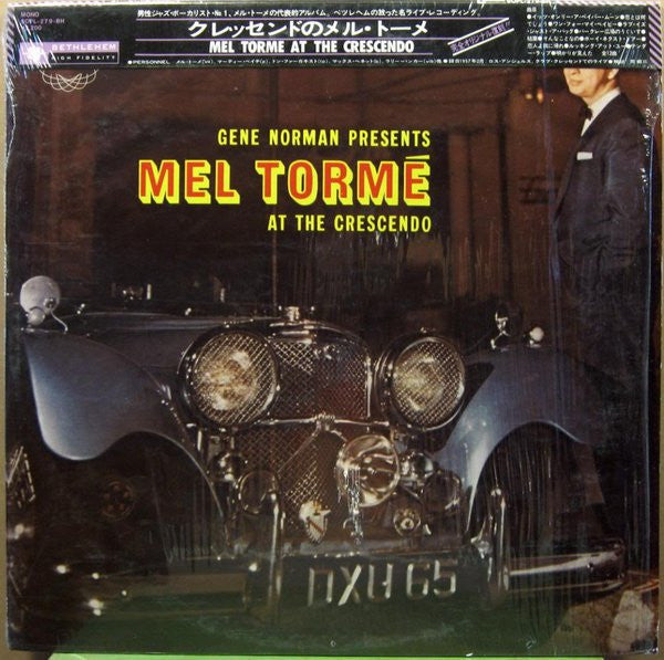 Mel Tormé - Gene Norman Presents Mel Torme At The Crescendo (Vinyl, LP, Album, Reissue, Mono) Very Good Plus (VG+) / Very Good Plus (VG+)
