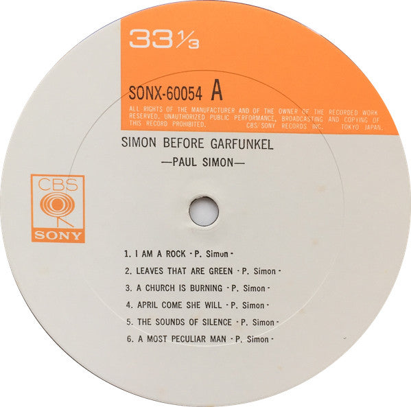 Paul Simon - Simon Before Garfunkel (Recorded In 1964) (Vinyl, LP, ...