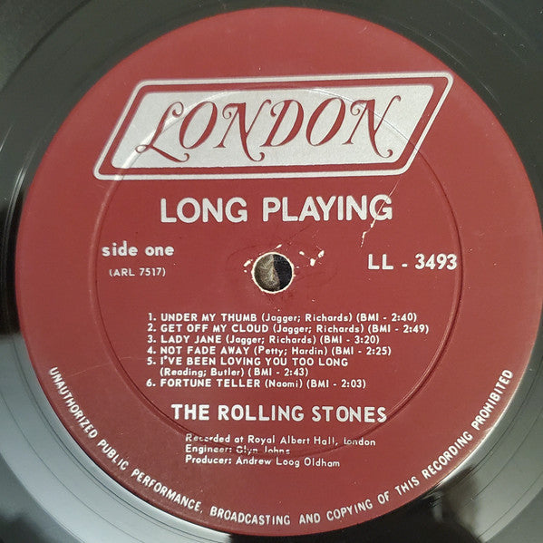 The Rolling Stones - Got Live If You Want It! (Vinyl, LP, Mono, Album) Good Plus (G+) / Very Good (VG)