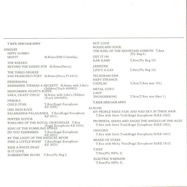 T. Rex - Metal Guru (Vinyl, 7", 45 RPM, Single)