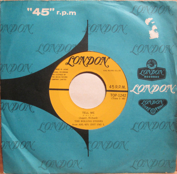The Rolling Stones - テル・ミー  = Tell Me (Vinyl, 7", 45 RPM, Single)