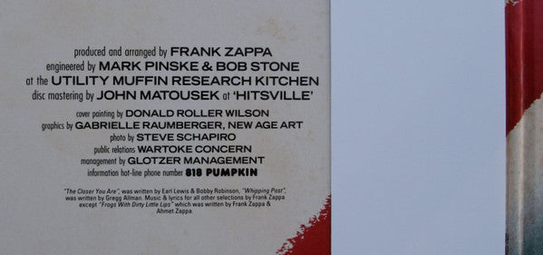 Frank Zappa - Them Or Us (2xVinyl, LP, Album) Very Good Plus (VG+) / Very Good Plus (VG+)