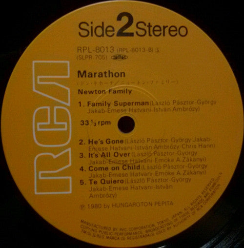 Neoton Família - Marathon (Vinyl, LP, Album, Stereo)