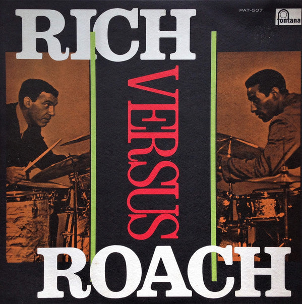 Buddy Rich - Rich Versus Roach (Vinyl, LP, Album, Limited Edition, Reissue, Stereo) Very Good Plus (VG+) / Very Good Plus (VG+)