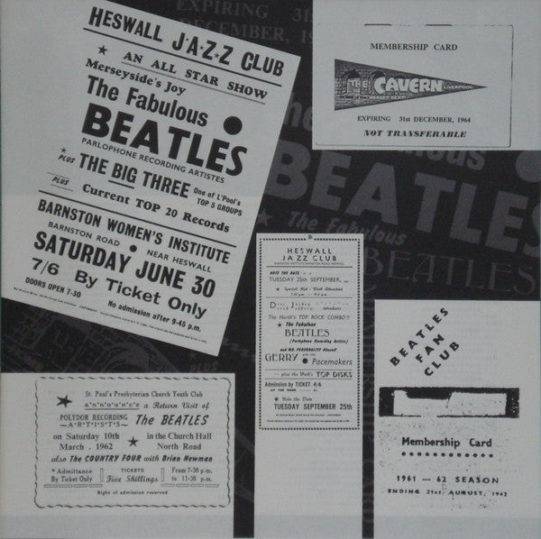 The Beatles - The Beatles 1960-1962 (2xVinyl, LP, Compilation, Limited Edition, Stereo, Mono) Near Mint (NM or M-) / Very Good Plus (VG+)