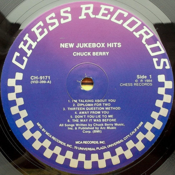 Chuck Berry - New Juke Box Hits (Vinyl, LP, Album, Reissue, Stereo) Very Good Plus (VG+) / Very Good (VG)