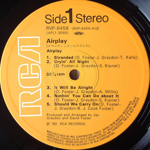 Airplay (4) - Airplay (Vinyl, Album, LP)