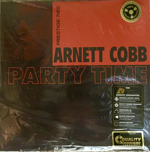 Arnett Cobb - Party Time (Vinyl, LP, Album, Limited Edition, Numbered, Reissue, Remastered, Stereo) Near Mint (NM or M-) / Near Mint (NM or M-)